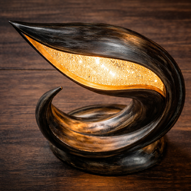Sculpted Orb Luminary image